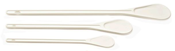 COLHER MELAMINA BRANCA 46 CM