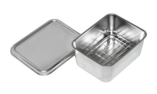 CONTAINER INOX JAPONÊS 10,5X6,8X5,8 CM