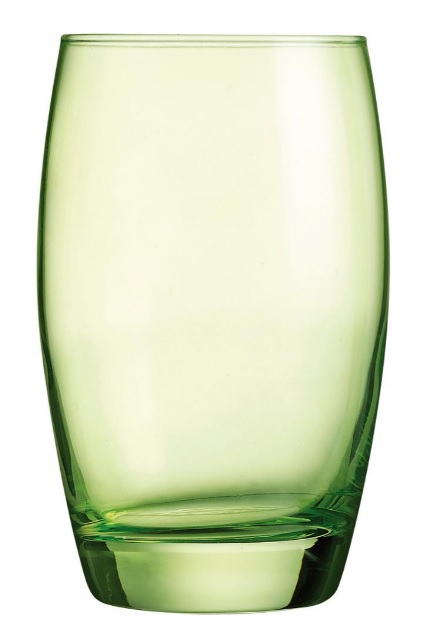 COPO VIDRO 35 CL VERDE