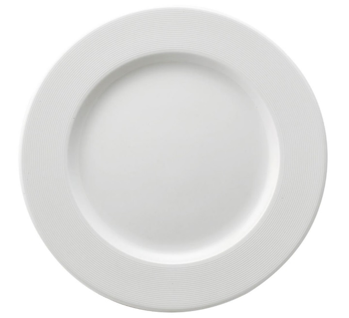 PRATO S/MESA PORCELANA BRANCA 21 CM 