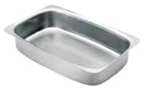 ASSADEIRA INOX RECTANGULAR 35X23X7 CM