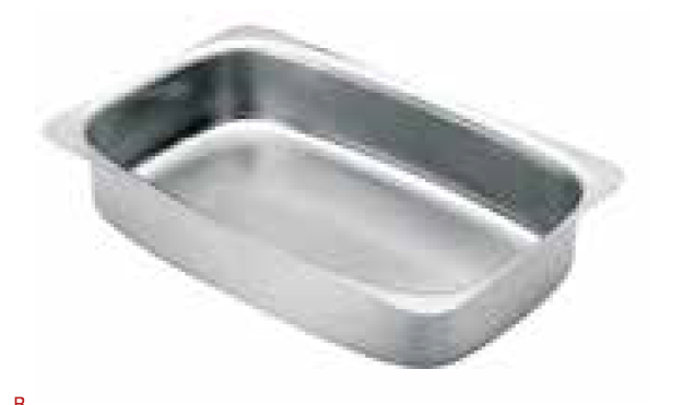 ASSADEIRA INOX RECTANGULAR 40X27X7 CM