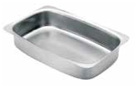 ASSADEIRA INOX RECTANGULAR 45X34X8 CM