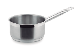 CAÇAROLA INOX C/ CABO S/ TAMPA 16 CM 1,6 L