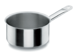 CAÇAROLA INOX C/ CABO S/ TAMPA 24 CM 4,3 L