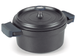 TACHO ALUMINIO FUNDIDO PRETO 16 CM1,3 L