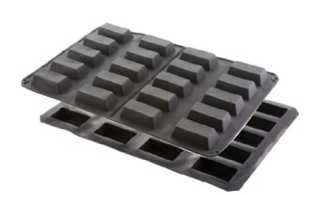 MOLDE SILICONE 20 MINI CAKES 8X3X3 CM