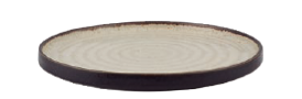 PRATO RASO GRÉS27 CM BICOLOR