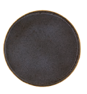 PRATO MARCADOR GRES CASTANHO DOURADO 32CM
