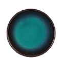 PRATO S/ MESA GRES IRIS VERDE/AZUL22 CM