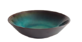 PRATO PASTA GRES IRIS VERDE/AZUL25 CM