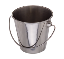 MINI BALDE INOX9X8,5 CM