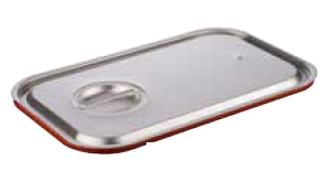 TAMPA P/ CONTAINER INOX 1/1 C/ SILICONE