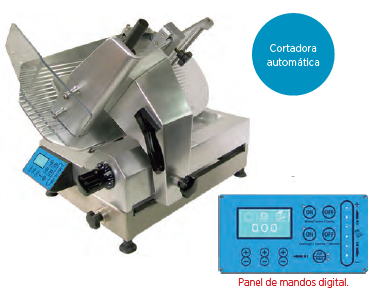 MÁQUINA CORTADORA DE FIAMBRE AUTOMÁTICA 350 MM