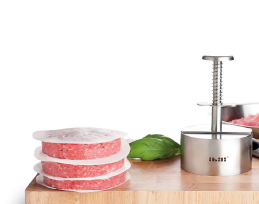 MOLDE DE HAMBURGUER INOX 11 CM