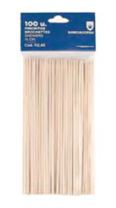 ESPETOS BAMBU 15 CM PACK 100