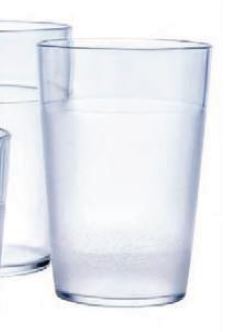 COPO POLICARBONATO TRANSP. EMPILHAVEL 250 ML