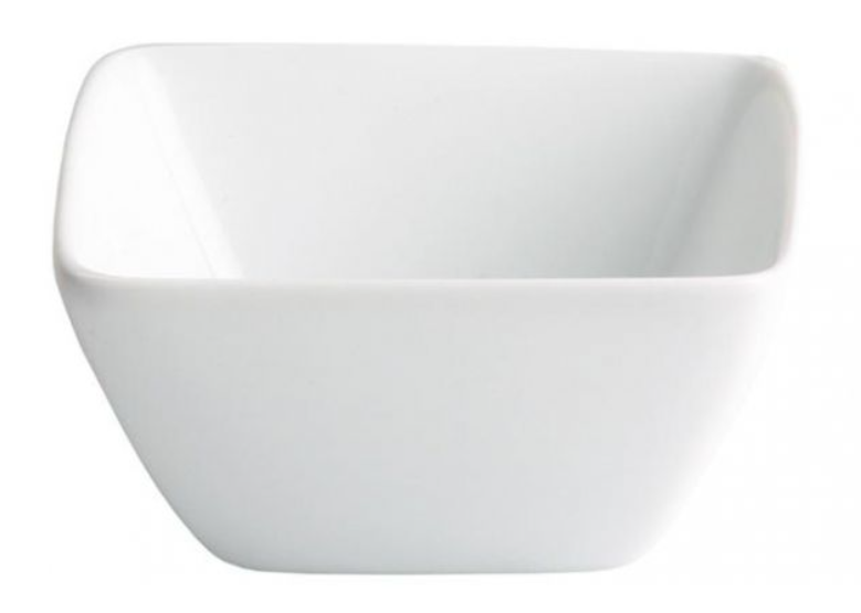 TAÇA PORCELANA BRANCA 10X10X5 CM