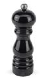 MOINHO PIMENTA MADEIRA LACADA PRETO18 CM