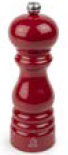 MOINHO SAL MADEIRA LACADA VERMELHA 18 CM