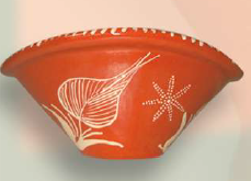 ALGUIDAR BARRO C/ PINTURA P/ ARROZ Nº 0