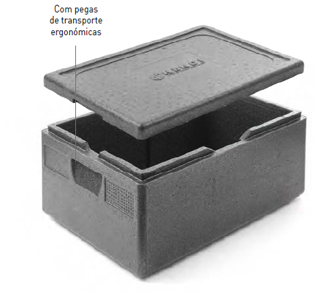 MALA POLIPROPILENO P/ CONTAINERS 1/1 40 LT